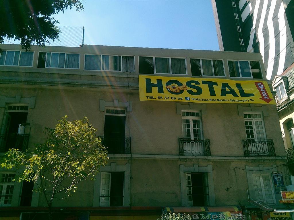 Hostel 399 Conejos Y Yo México DF Exterior foto